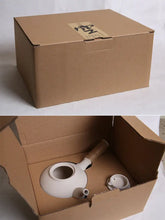 Load image into Gallery viewer, Chaozhou Sha Diao Water Boiling Kettle in White Clay 680ml - photo 10