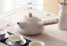 Load image into Gallery viewer, Chaozhou Sha Diao Water Boiling Kettle in White Clay 680ml - photo 2
