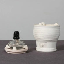 Load image into Gallery viewer, Chaozhou White Mud "Yu Shu Wei" Charcoal / Alcohol Lamp Stove - King Tea Mall