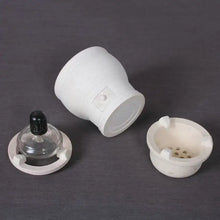 Load image into Gallery viewer, Chaozhou White Mud "Yu Shu Wei" Charcoal / Alcohol Lamp Stove - King Tea Mall
