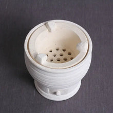 Load image into Gallery viewer, Chaozhou White Mud "Yu Shu Wei" Charcoal / Alcohol Lamp Stove - King Tea Mall