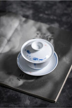 Load image into Gallery viewer, Dehua White Porcelain Gaiwan 140ml / Strainer / Pitcher 200ml / Tea Cup 60ml, KTM007 - King Tea Mall - photo 2