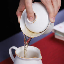 Load image into Gallery viewer, Dehua White Porcelain Gaiwan Set 150cc-175cc, KTM15 - photo 11