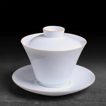 Load image into Gallery viewer, Dehua White Porcelain Gaiwan Set 150cc-175cc, KTM15 - photo 5