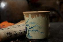 將圖片載入圖庫檢視器 GongDaoBei Coarse Pottery Pitcher, 180cc, 2 Patterns, Rough Ceramic Materials - photo 9