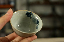 Load image into Gallery viewer, Gongfu Tea Cup, 60cc, 4pcs/set, Paint of Plum orchid bamboo chrysanthemum Porcel - photo 6