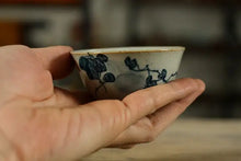 Load image into Gallery viewer, Gongfu Tea Cup, 60cc, 4pcs/set, Paint of Tradition Garden Porcelain with Glaze,  - photo 10
