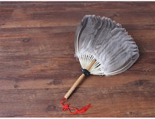 Load image into Gallery viewer, Goose Feather Fan for Chaozhou Gongfu Chadao - photo 3
