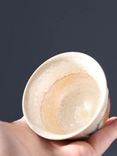 Load image into Gallery viewer, Handmade Fambe Porcelain, Tea Cup, 80ml, for Chinese Gongfu Tea, Fancy Teaware - King Tea Mall - photo 5