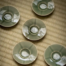Load image into Gallery viewer, Handmade Yue Kiln Green Porcelain 100ml "Gai Wan",  50ml "Tea Cup" Gaiwan teacup tea wares teasers gongfu tea 