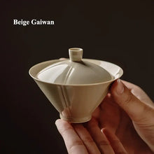 Load image into Gallery viewer, Handmade Yue Kiln Green Porcelain 100ml "Gai Wan",  50ml "Tea Cup" Gaiwan teacup tea wares teasers gongfu tea 
