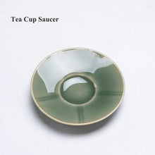 Load image into Gallery viewer, Handmade Yue Kiln Green Porcelain 100ml "Gai Wan",  50ml "Tea Cup" Gaiwan teacup tea wares teasers gongfu tea 