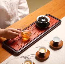 Load image into Gallery viewer, Heavy Bamboo Tea Tray / Saucer / Board  "Yun Bo" - King Tea Mall