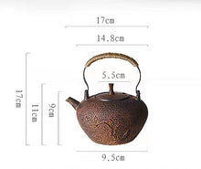Charger l&#39;image dans la galerie, Chaozhou &quot;Sha Tiao&quot; Water Boiling Kettle with Artisanal Design 900ml