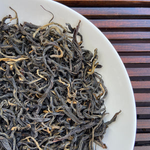 2024 Black Tea "Shai Hong" (Hong Cha - Sun Dried), A Grade Loose Leaf Tea, Dian Hong, FengQing, Yunnan