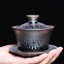 Load image into Gallery viewer, Jianzhan Oil Drop Gaiwan 140 cc, KTM008 - photo 8