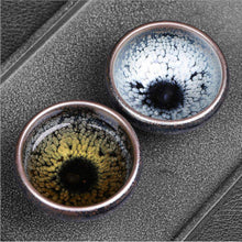 Load image into Gallery viewer, JianZhan Yin You Di (Silver Oil Drip) Tea Cup, 55cc , KTM00 - photo 3