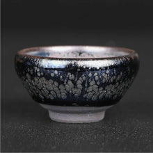 Load image into Gallery viewer, JianZhan Yin You Di (Silver Oil Drip) Tea Cup, 55cc , KTM00 - photo 6