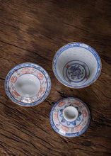 Load image into Gallery viewer, Jingdezhen Qing Hua Ci (Blue &amp; White Porcelain) Gaiwan 140 CC /175 CC, Tea Cup 3 - photo 3