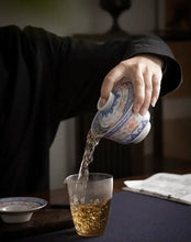 Load image into Gallery viewer, Jingdezhen Qing Hua Ci (Blue &amp; White Porcelain) Tea Cup 35 CC, Gaiwan 140 CC /17 - photo 14