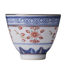 Load image into Gallery viewer, Jingdezhen Qing Hua Ci (Blue &amp; White Porcelain) Tea Cup 35 CC, Gaiwan 140 CC /17 - photo 5