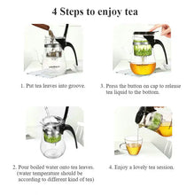 Load image into Gallery viewer, KAMJOVE Tea Infusers Teapot " Piao Yi Bei "  ( 200ml～) - King Tea Mall