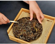 Load image into Gallery viewer, Large Half Bamboo Tea Tray Square Saucer / Board