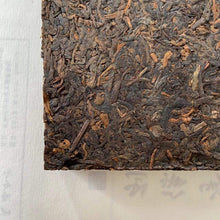 Load image into Gallery viewer, Late 90's CNNP Puerh 7581 Tea Brick 250g Puerh Ripe Tea Shou Cha - photo 6