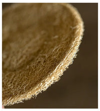 Load image into Gallery viewer, Natural Loofah Pad with Diameter 7cm, 9cm, 11cm for Yixing Teapot, Cup, Gaiwan,  - photo 7