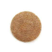 Load image into Gallery viewer, Natural Loofah Pad with Diameter 7cm, 9cm, 11cm for Yixing Teapot, Cup, Gaiwan,  - photo 8