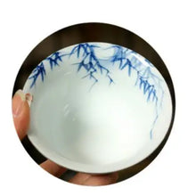 Carica l'immagine nel visualizzatore di Gallery, Ocean Blue Glaze Ceramic Gaiwan 200cc, 2 Patterns - photo 7