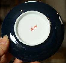 Carica l'immagine nel visualizzatore di Gallery, Ocean Blue Glaze Ceramic Gaiwan 200cc, 2 Patterns - photo 8