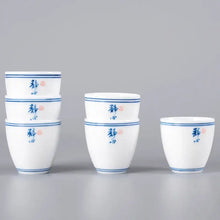 Load image into Gallery viewer, Porcelain Tea Cup 70ml Jing Xin (Peaceful Mind). - photo 3