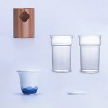 將圖片載入圖庫檢視器 Portable Traveling Tea Sets, Porcelain &amp; Bamboo &amp; Glass, 5 Variations - photo 13