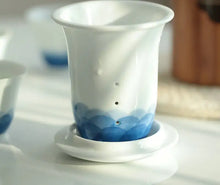 將圖片載入圖庫檢視器 Portable Traveling Tea Sets with Bamboo Tea Tray - photo 5