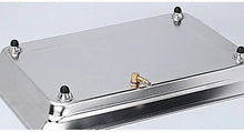 Load image into Gallery viewer, Rectangle Stainless Steel Tea Tray / Saucer / Board with Water Tank and Water Outlet 3 Variations - King Tea Mall