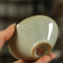 Load image into Gallery viewer, Rustic Blue and White Porcelain, Tea Cup, 70cc, 2 Variations of Gaiwan. - photo 3