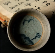 Load image into Gallery viewer, Rustic Porcelain 3 Kinds of Tea Cups, 50cc, Lotus / Fishes - photo 3