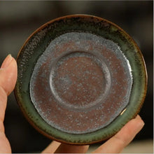 Load image into Gallery viewer, Tenmoku + Fancy Rust Glaze Porcelain Gaiwan 175cc - photo 3