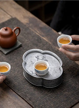 Load image into Gallery viewer, Tin Tea Tray (Cute) / Saucer / Board, Chaozhou Gongfu Teaware - photo 14