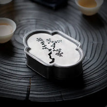 Load image into Gallery viewer, Tin Tea Tray (Cute) / Saucer / Board, Chaozhou Gongfu Teaware - photo 15