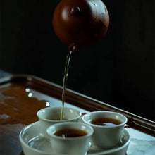 Load image into Gallery viewer, Yixing " Li Xing " Teapot 110CC "Zhao Zhuang Zhu Ni" Mud - King Tea Mall