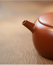 Load image into Gallery viewer, Yixing Ping Guo (Apple) Teapot in Xiao Mei Yao Zhu Ni Clay - photo 9