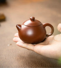 Load image into Gallery viewer, Yixing Wen Dan Teapot 100ml, Zhu Ni Clay - photo 12